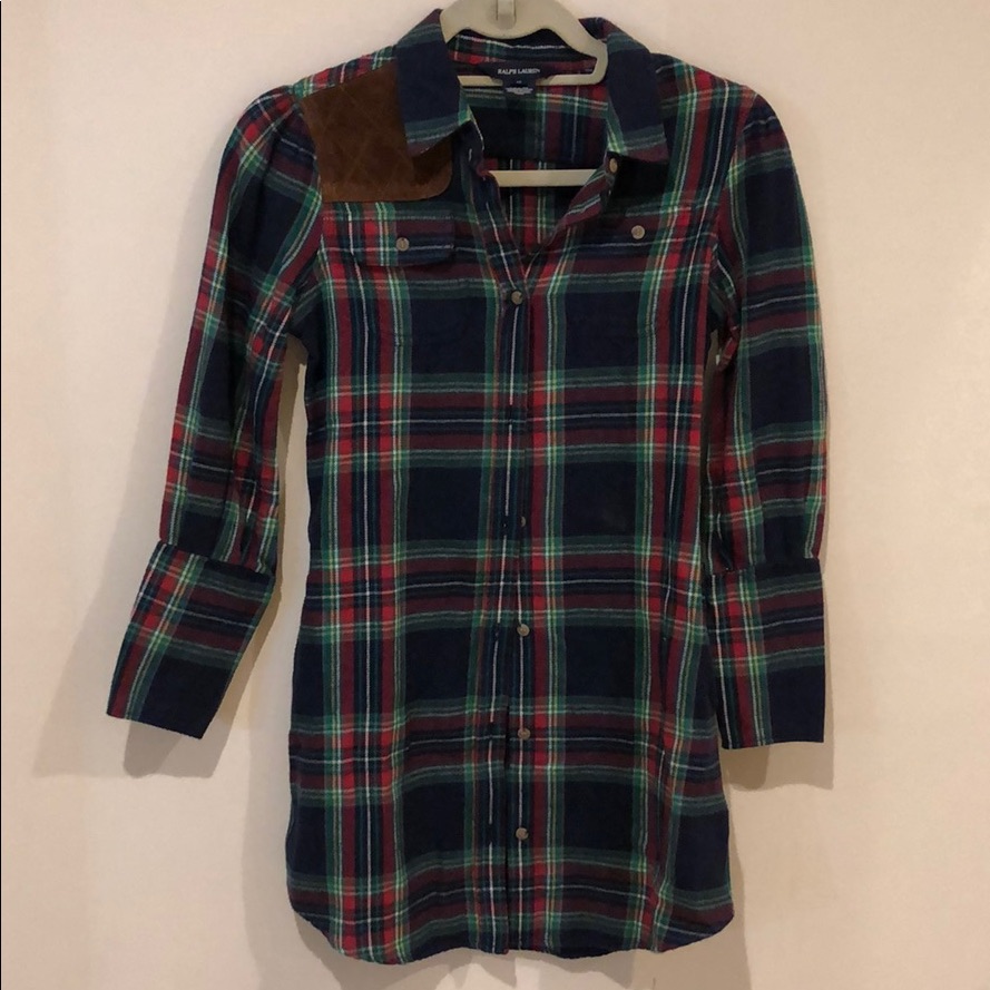 Flannel Dress For Kids